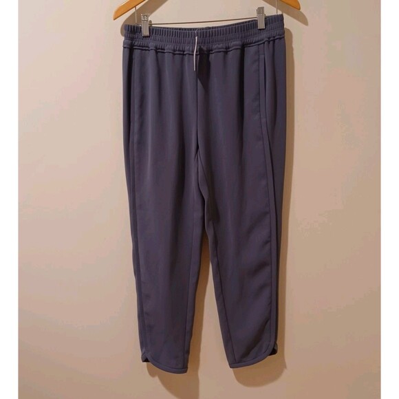 NWT J. Crew Reese Pull On Crepe Jogger Track Pants Gray Sz 6 Strech Work Casual - Picture 2 of 10